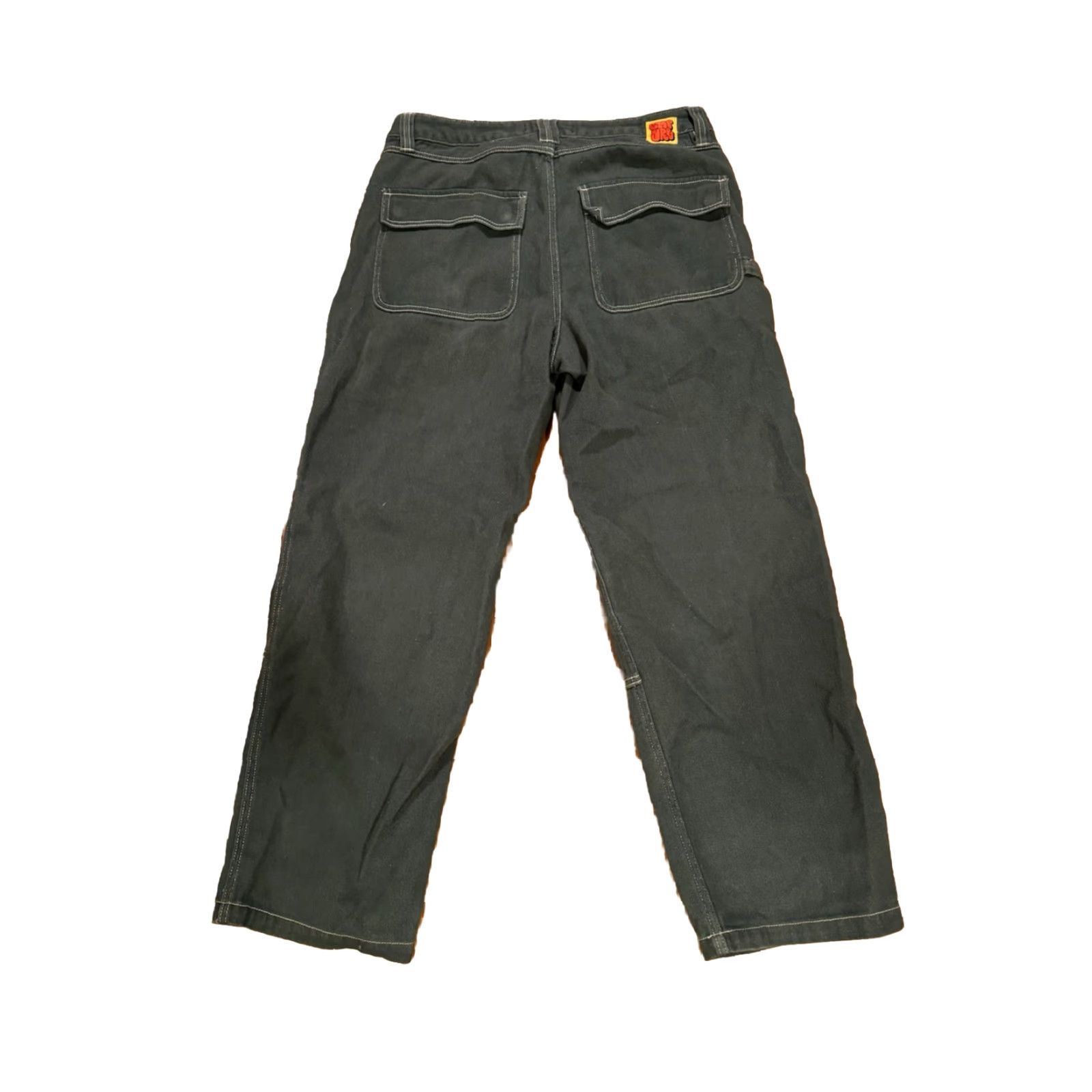 Empyre VINTAGE EMPYRE Jeans Adult Green Y2k Dark Green Baggy Fit Size 32 5-Pocket 29in Inseam Men Jeans Regular Wide-Leg 90s Skateboard Clothing Size US 32 / EU 48 - 2 Thumbnail