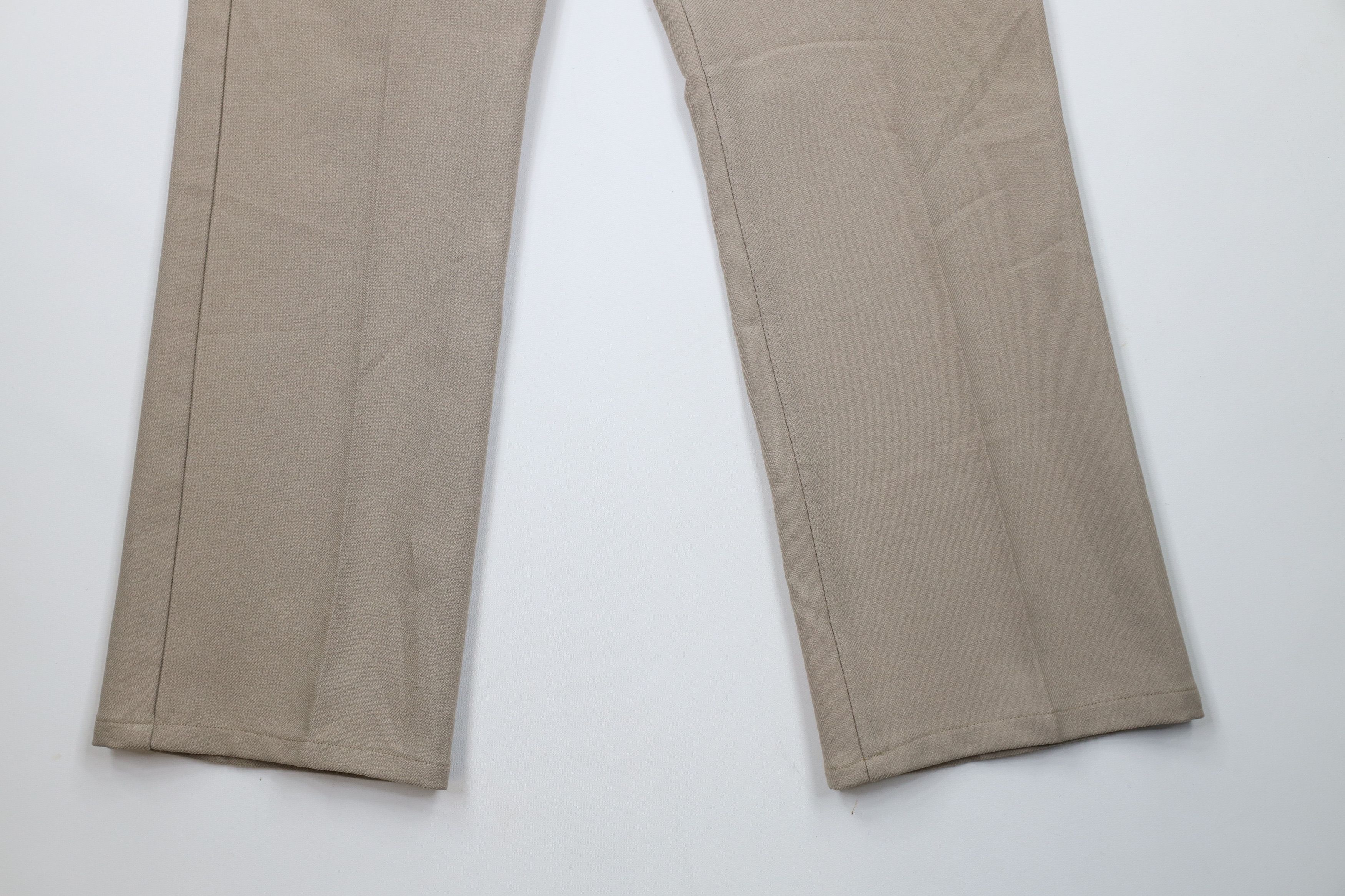 Levi's × Vintage Vintage 90s Levis Flared Wide Leg Chino Pants Trousers Beige Size US 34 / EU 50 - 4 Thumbnail