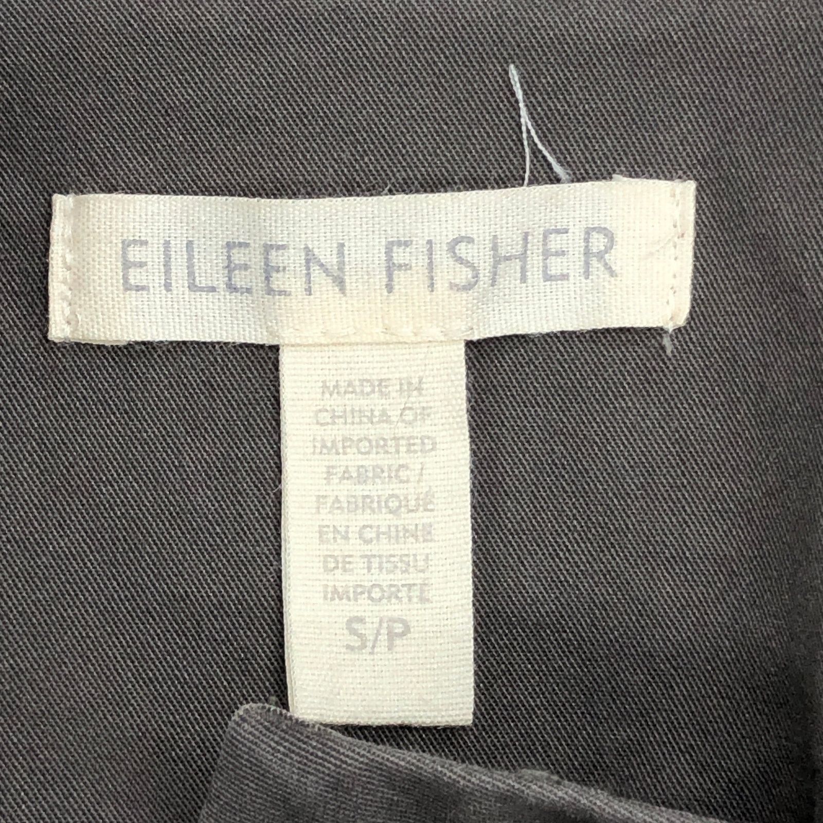 Eileen Fisher Eileen Fisher Size S Shacket Ruffle Collar Utility TINY FLAW Size S / US 4 / IT 40 - 13 Thumbnail
