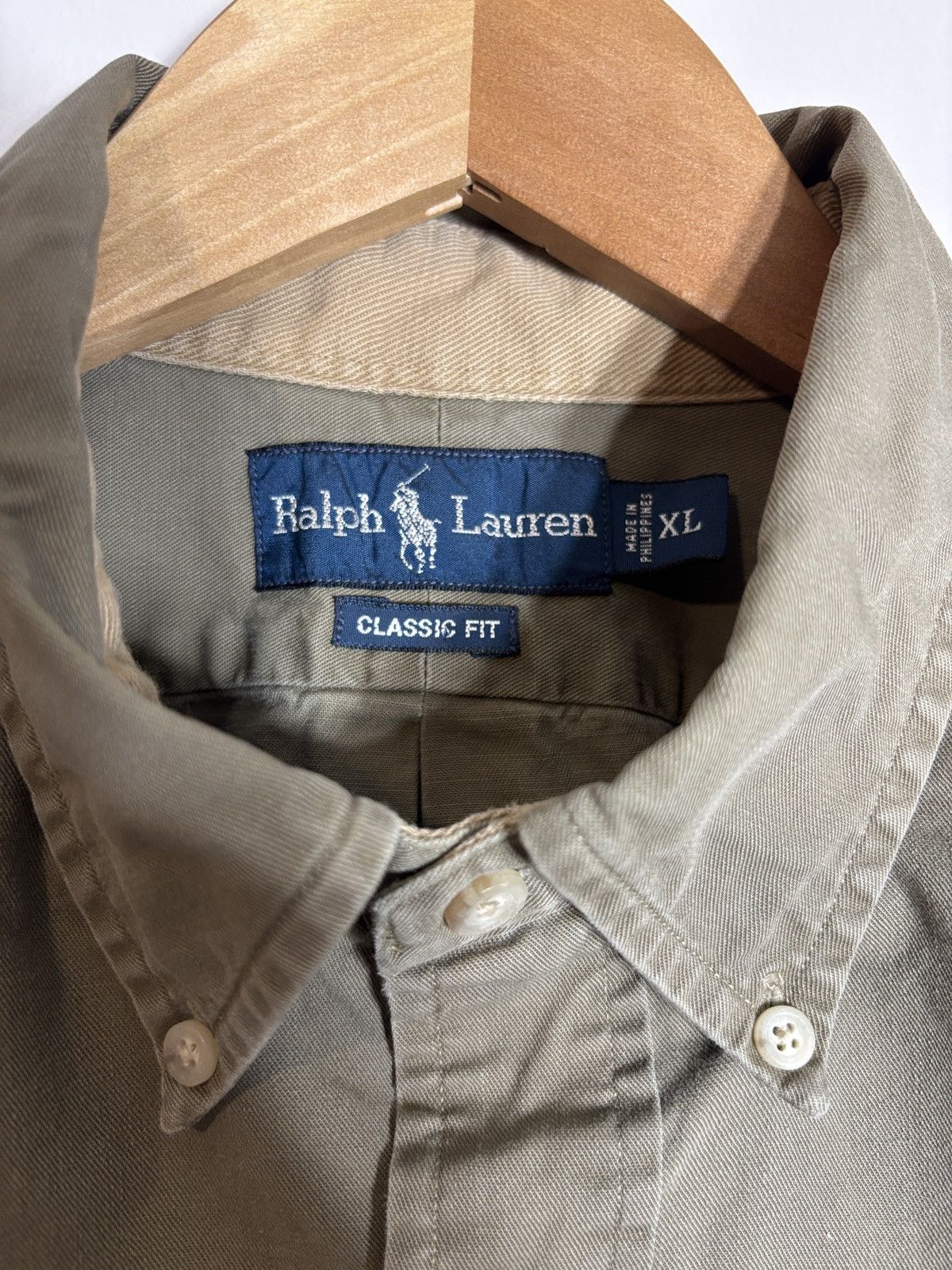 Polo Ralph Lauren Vintage Polo Ralph Lauren Button Down Shirt Elbow Patches XL Size US XL / EU 56 / 4 - 3 Thumbnail