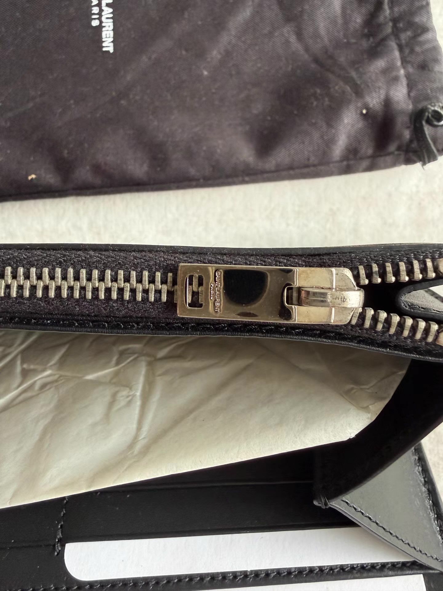 Saint Laurent Paris Saint Laurent Men's Wallet Ｑ23 Size ONE SIZE - 3 Thumbnail