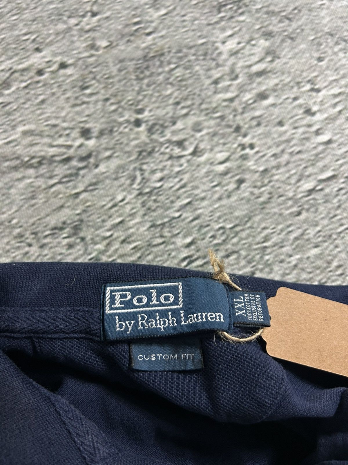 Ralph Lauren Chief Kerf Polo Ralph Lauren navy blue Polo T-shirt big pony Size US XXL / EU 58 / 5 - 2 Thumbnail