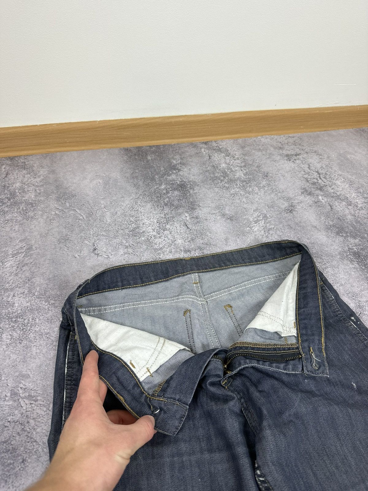 Carhartt Vintage Carhartt Distressed Denim USA Hype Flared Jeans Size 30" / US 8 / IT 44 - 15 Thumbnail