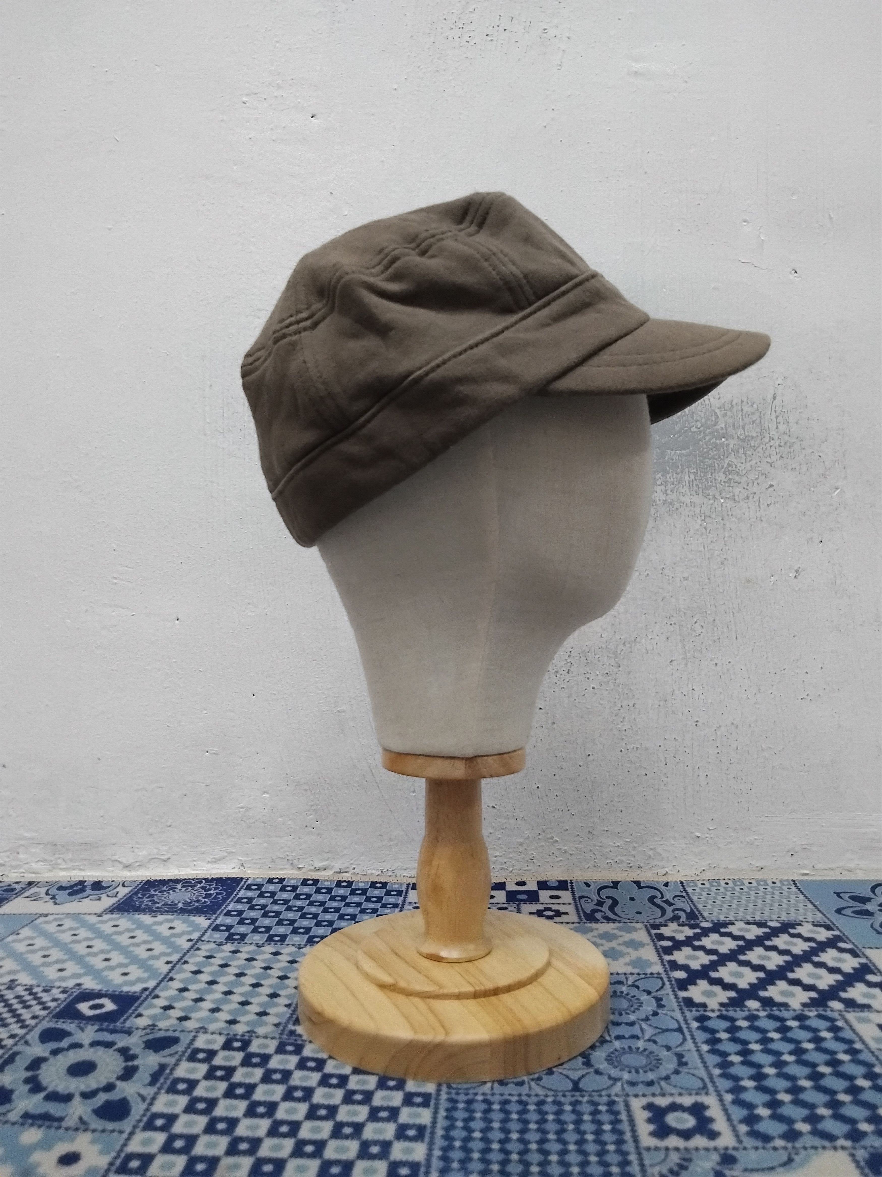 Japanese Brand Unnamed brown colour Japanese style harajuku cap Size ONE SIZE - 7 Thumbnail