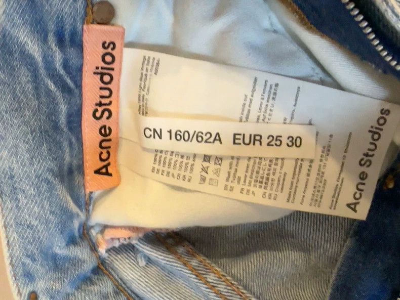 Acne Studios acne studios jeans 2502-Nextarrow Size US 30 / EU 46 - 1 Thumbnail