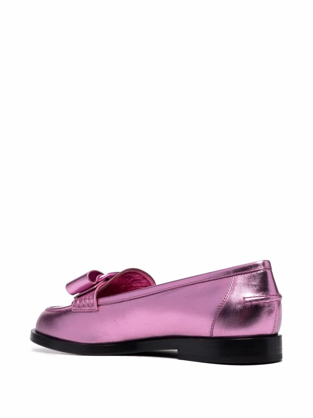 Salvatore Ferragamo o1y0426 Loafers in Pink Size US 7 / IT 37 - 3 Thumbnail