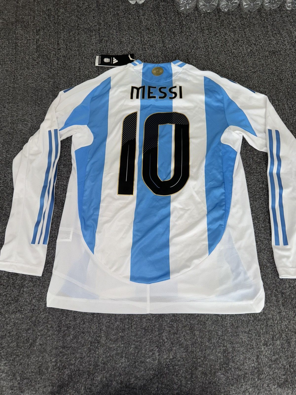 Adidas Messi Argentina 2024 Long Sleeve Jersey Size US S / EU 44-46 / 1 - 1 Thumbnail
