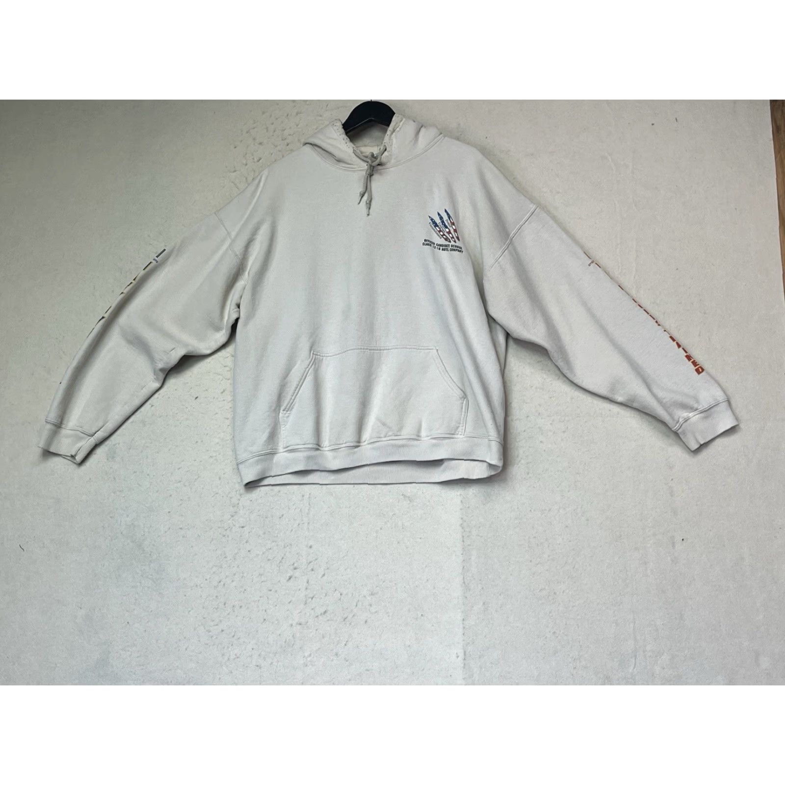 Gildan US Navy Owned Proud Class Gildan Heavy Blend Pullover Hoodie Beige XL Mens Size US XL / EU 56 / 4 - 2 Thumbnail