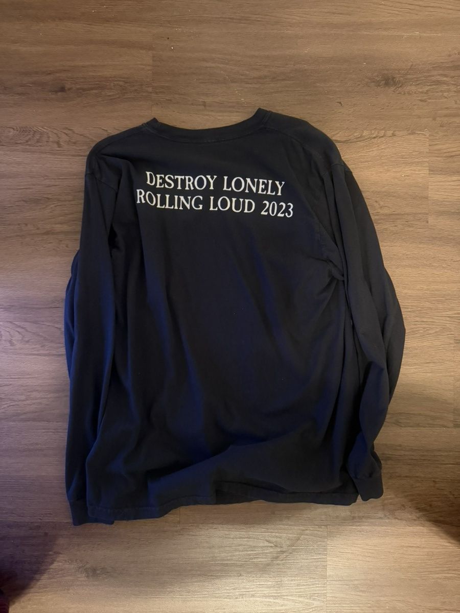 Destroy Lonely Destroy Lonely Rolling Loud 2023 Long Sleeve Size US L / EU 52-54 / 3 - 3 Thumbnail