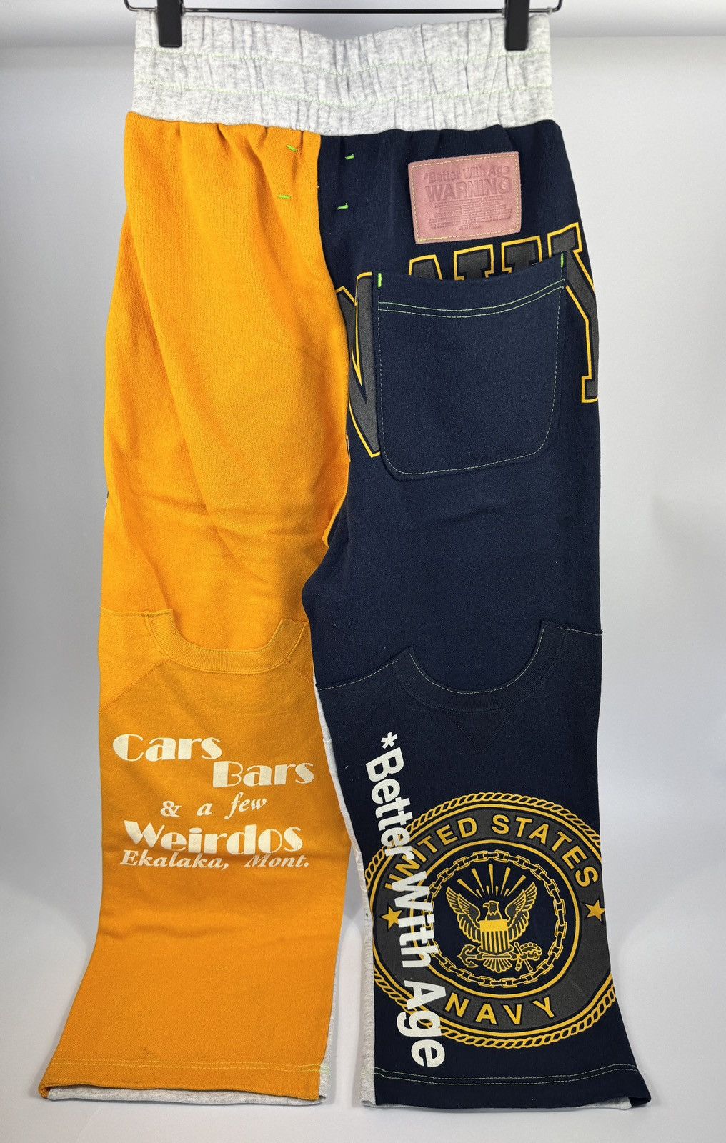 Better With Age HOLLYWOOD RECONSTRUCTED SWEATPANTS Size US 32 / EU 48 - 2 Thumbnail