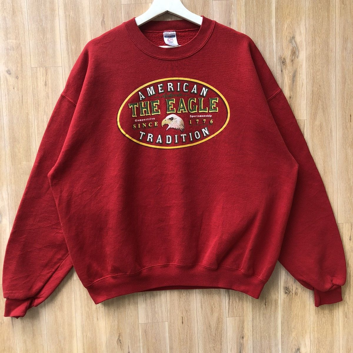 Vintage Vintage American Tradition The Eagles Pullover Sweatshirt Size US XL / EU 56 / 4 - 4 Thumbnail