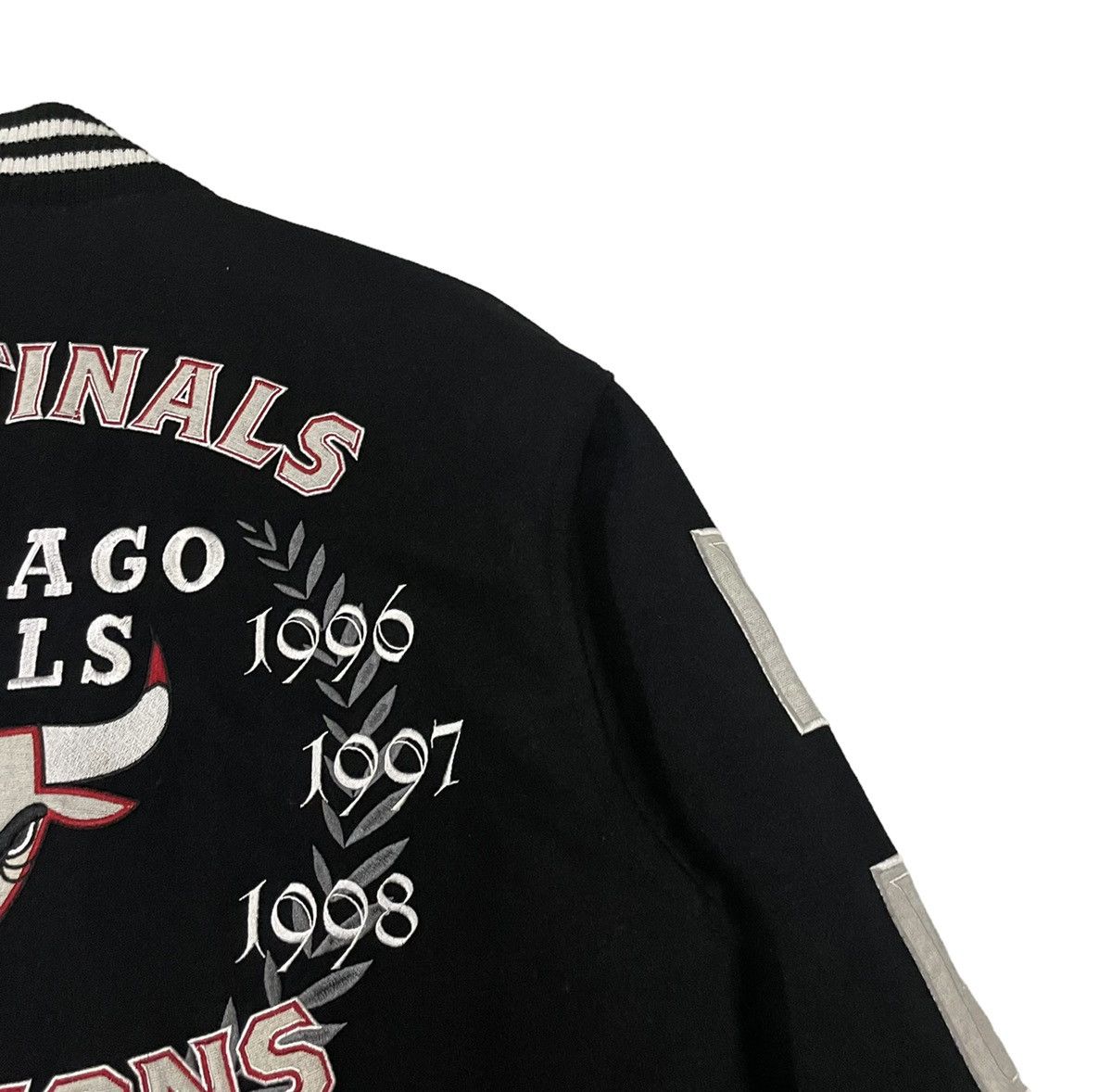 NBA Vintage Chicago Bulls X Jeff Hamilton NBA Wool Varsity Size US S / EU 44-46 / 1 - 2 Thumbnail