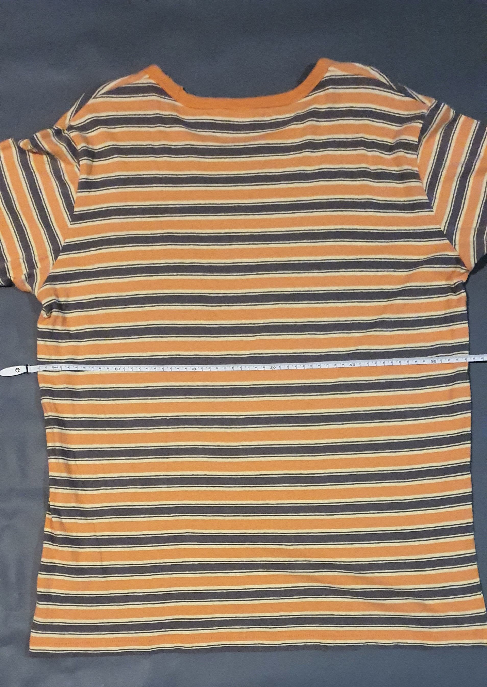 Uniqlo Uniqlo U Striped Pocket T-Shirt Size US XL / EU 56 / 4 - 4 Thumbnail