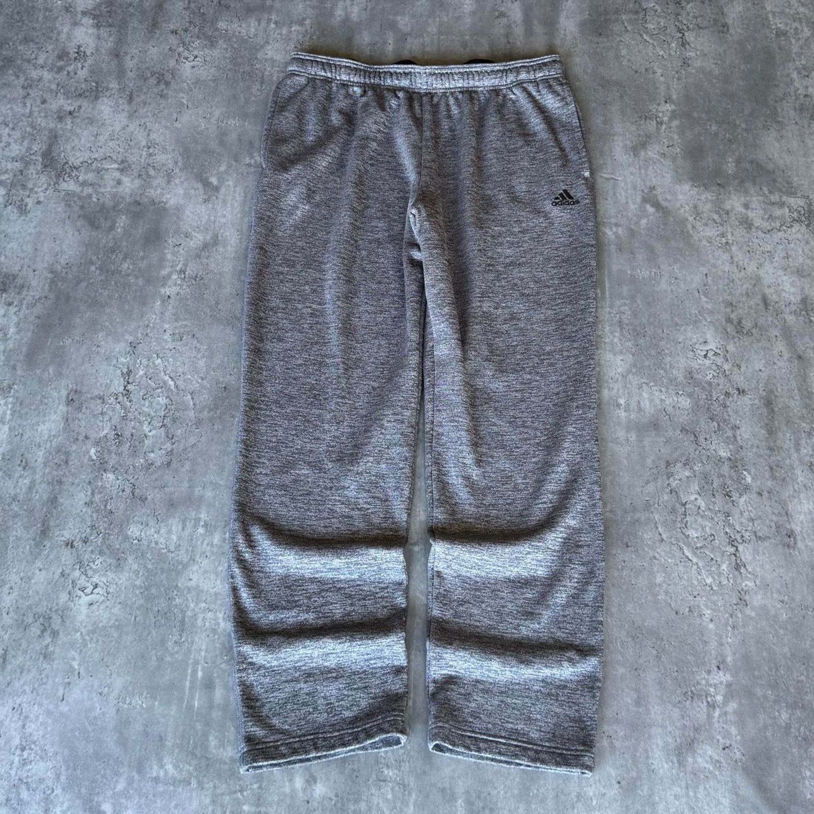 Adidas × Vintage Vintage Y2K Adidas Skater Grunge Cyber Tech Drill Sweatpants Size US 36 / EU 52 - 1 Thumbnail