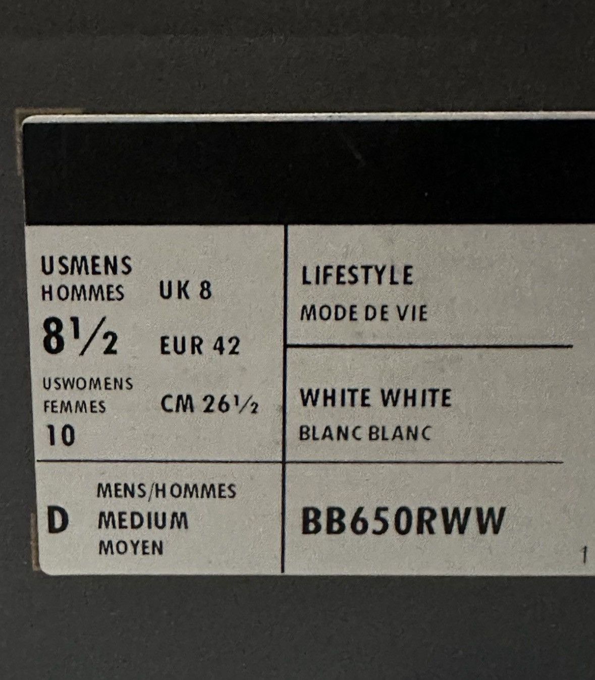 New Balance New Balance 650R Size US 8.5 / EU 41-42 - 5 Thumbnail