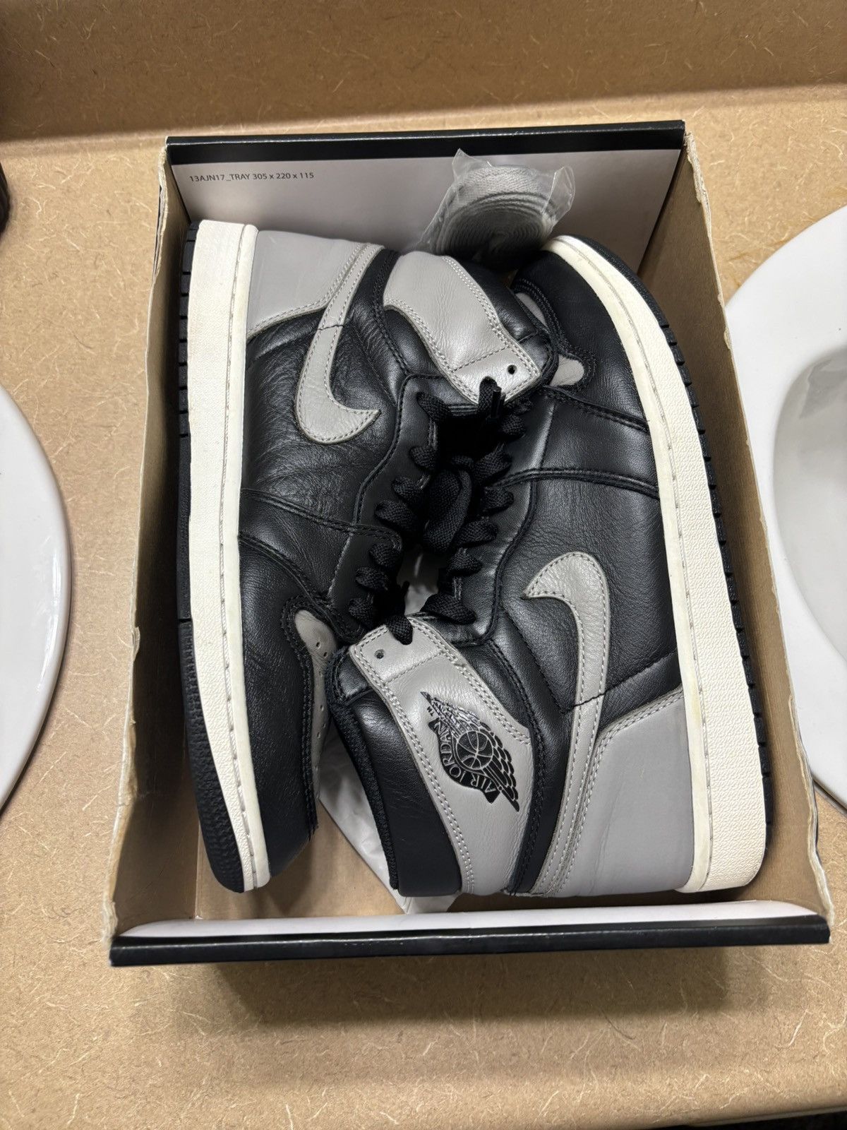 Jordan Brand Jordan 1 Shadow (2018) Size US 9.5 / EU 42-43 - 6 Thumbnail