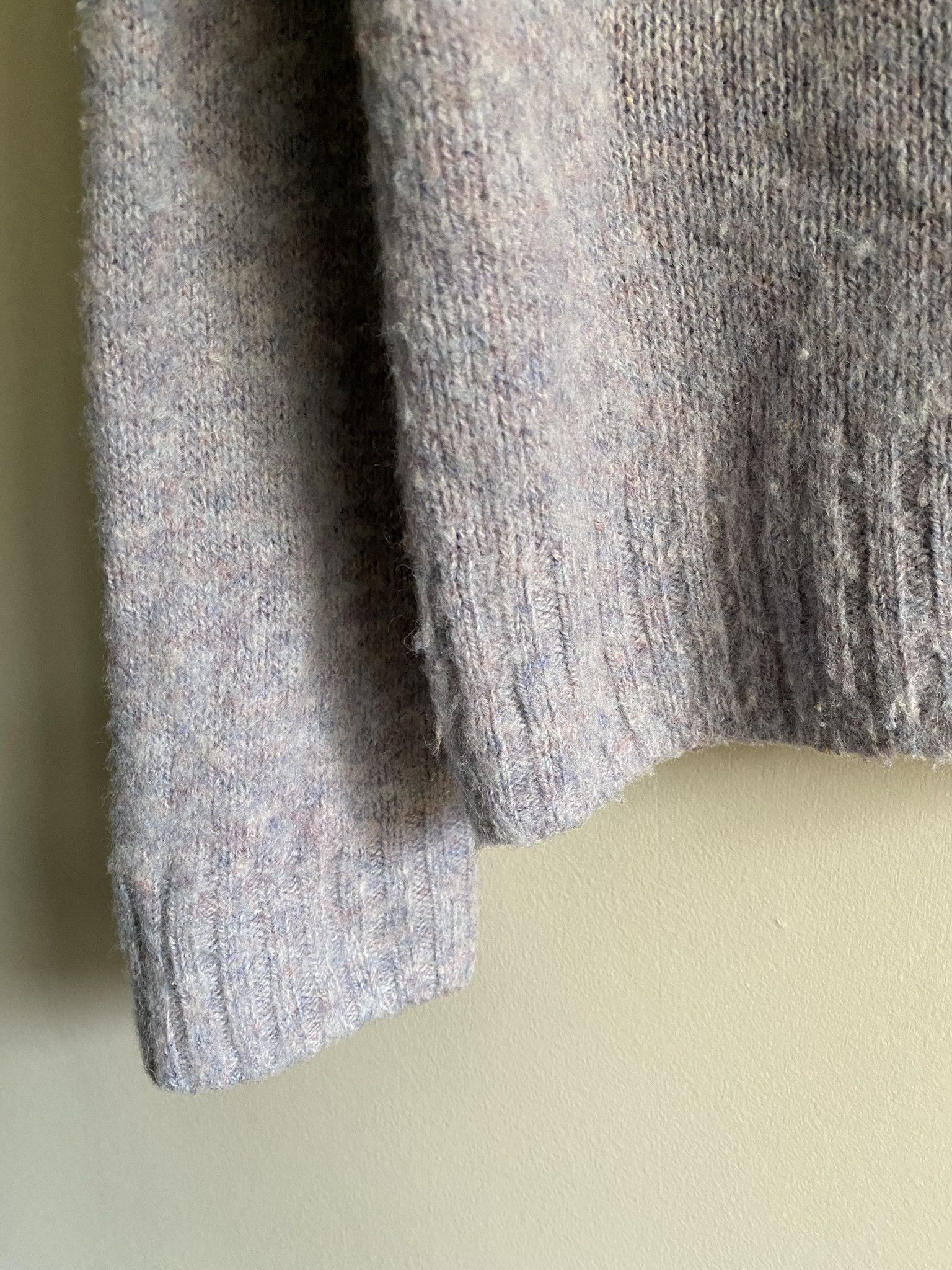 Acne Studios Brushed ​Shetland Wool Sweater - Purple Thistle Size US L / EU 52-54 / 3 - 15 Thumbnail