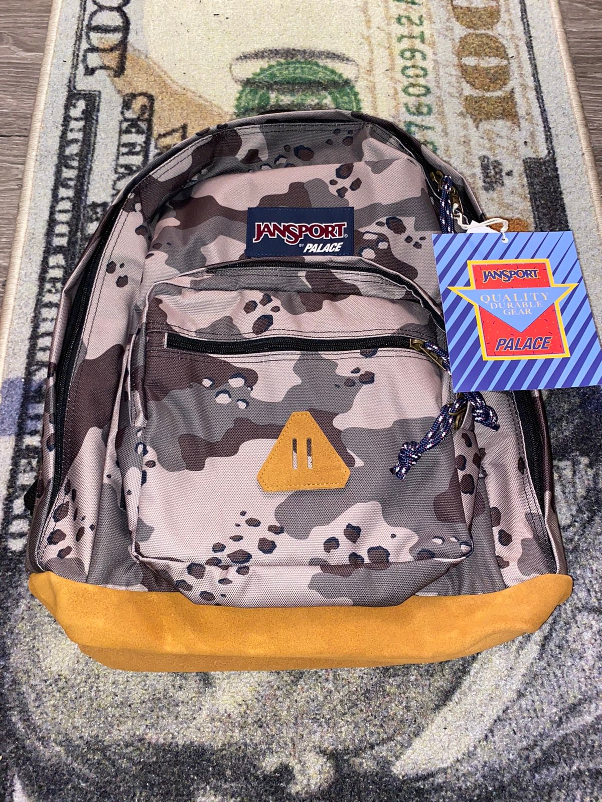 PALACE JANSPORT RIGHT PACK DESERTTACTICS - リュック/バックパック