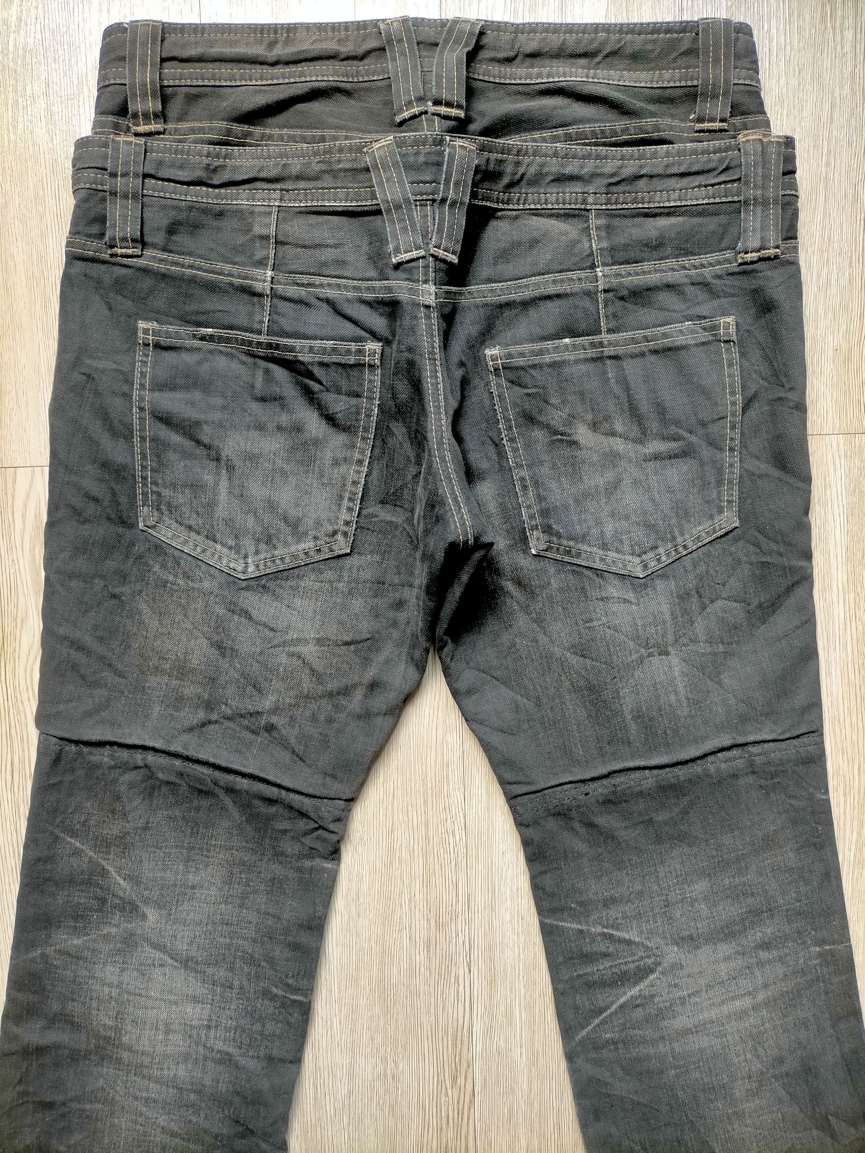 PPFM PPFM Double Waist Japan Black Jeans Size US 32 / EU 48 - 14 Thumbnail