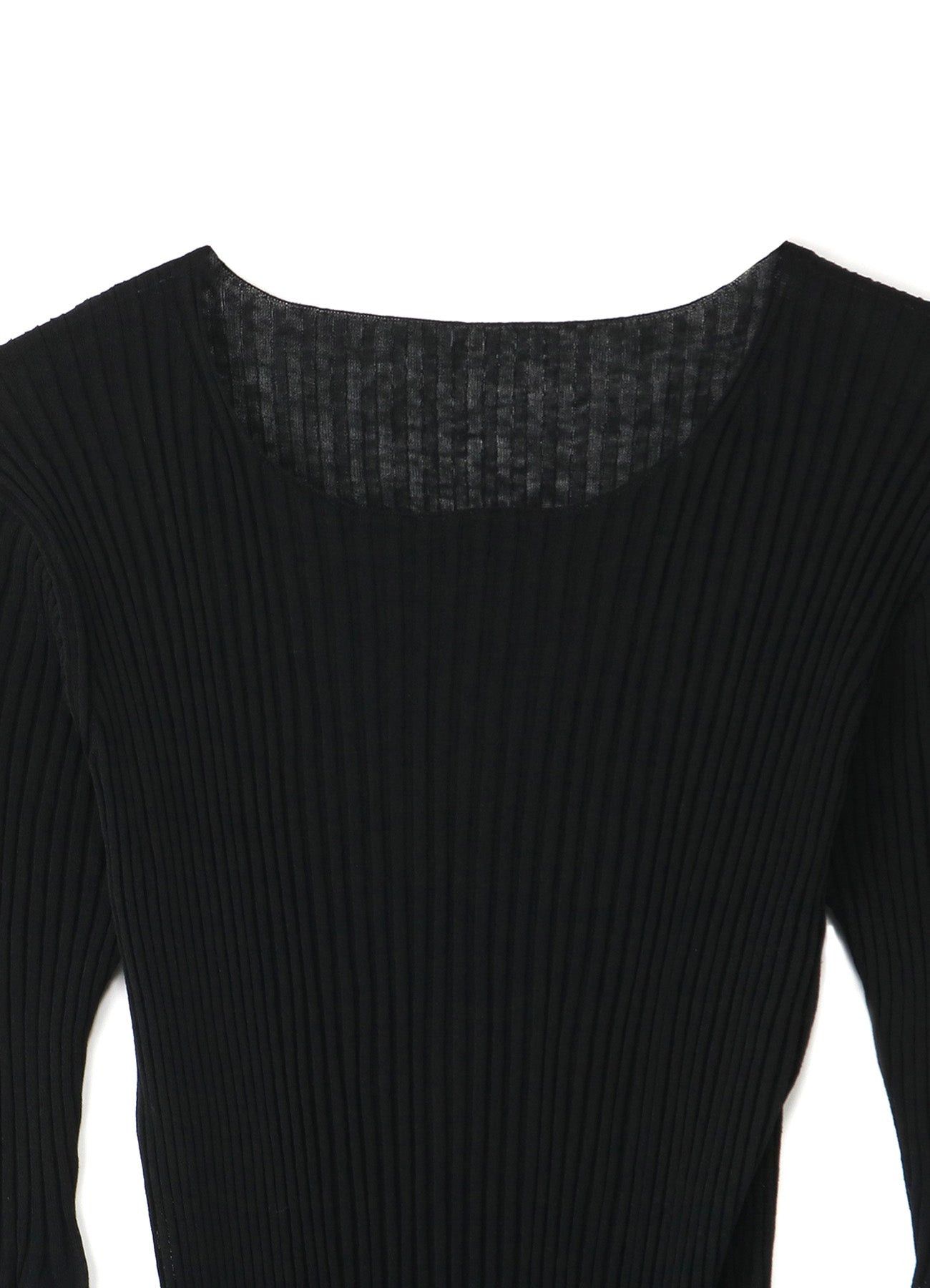Yohji Yamamoto Yohji Yamamoto SS21 Pleated RIB RIB LONG SLEEVE KNITTED PH Size US M / EU 48-50 / 2 - 5 Thumbnail