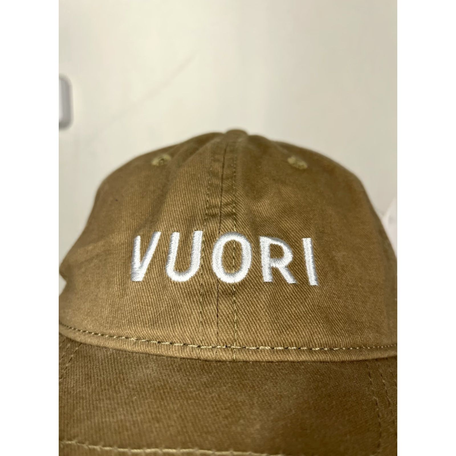 Vuori Vuori Hat Cap Strap Back Beige Camel Adult One Size Designer Adjustable B Size ONE SIZE - 7 Thumbnail