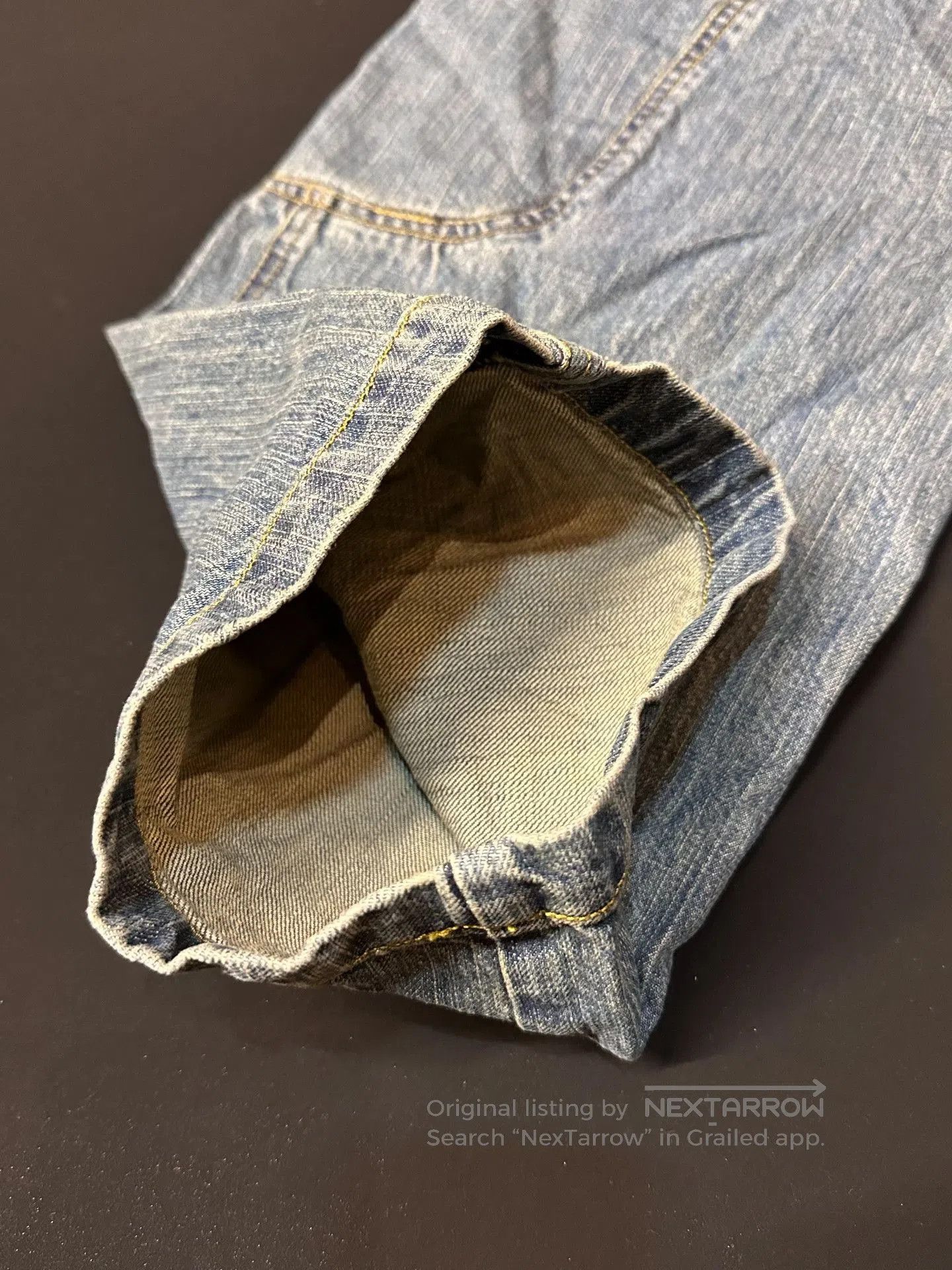 Vintage Vintage 90s Motorcycle Star Jeans. Size US 31 - 6 Thumbnail