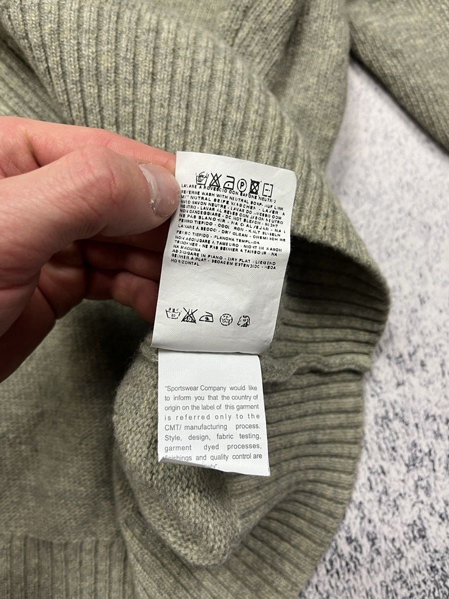 Stone Island Vintage Stone Island 2007 Wool Knit Sweater Archive Rare Size US XXL / EU 58 / 5 - 12 Thumbnail
