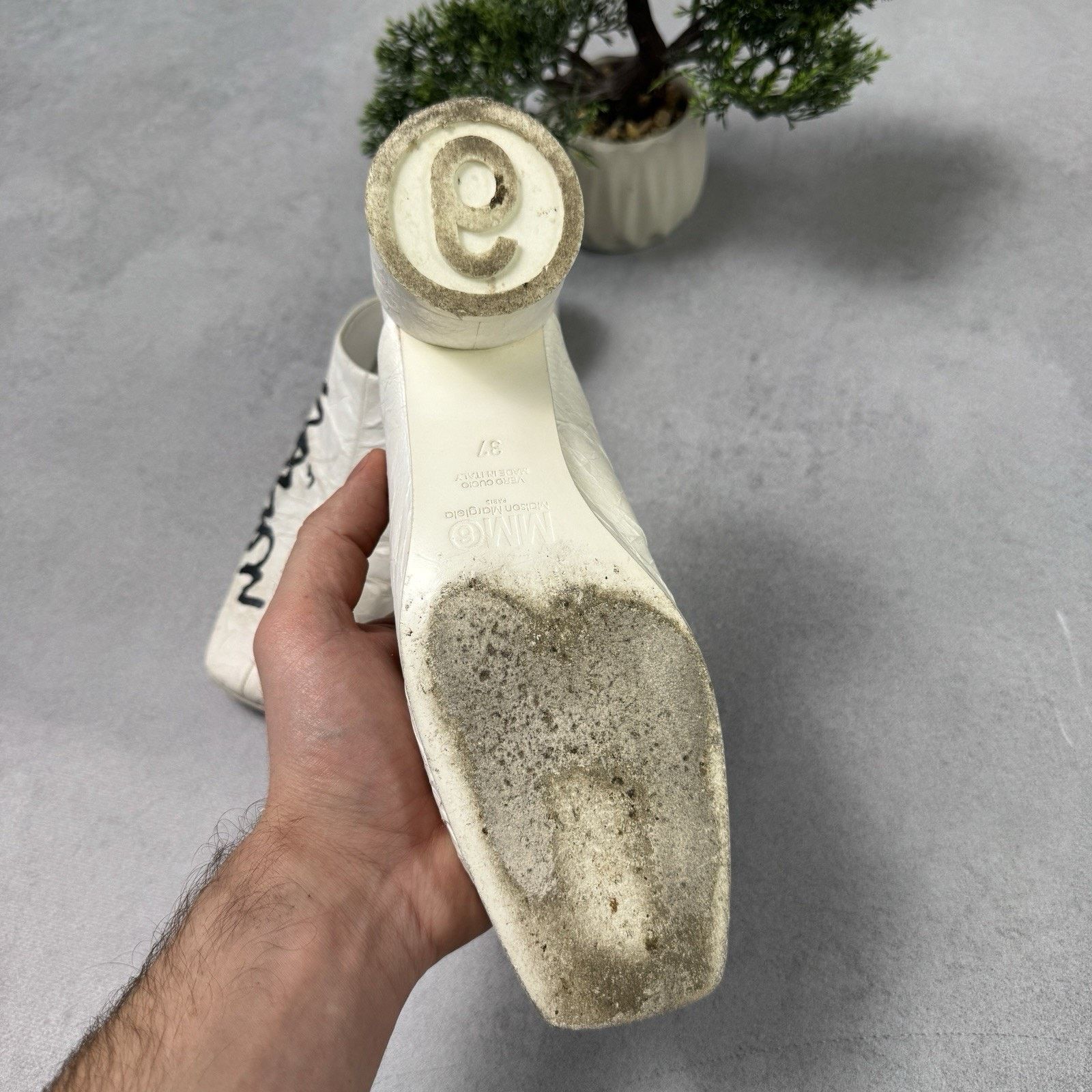 Maison Margiela Maison Margiela MM6 Mules White Size 37 Clogs US 7 Size US 7 / IT 37 - 12 Thumbnail