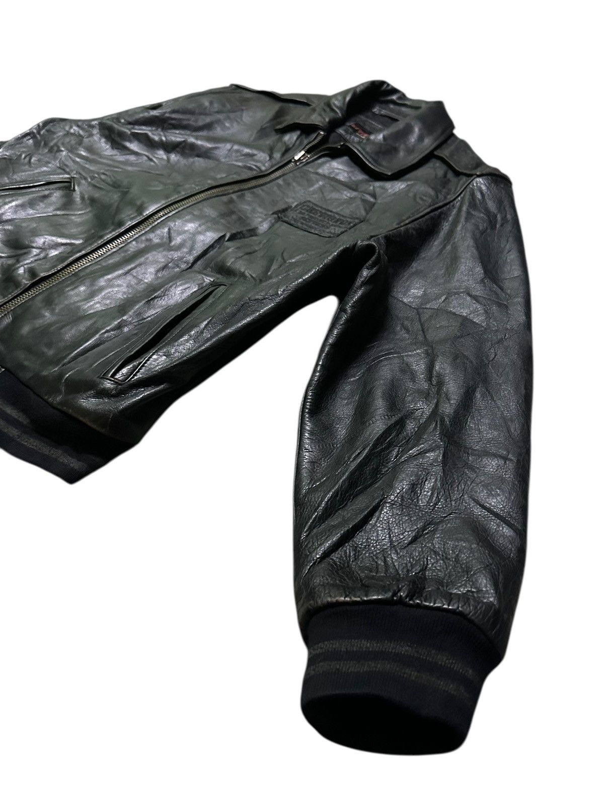 Chevignon × Vintage Chevignon leather jacket Size US L / EU 52-54 / 3 - 5 Thumbnail