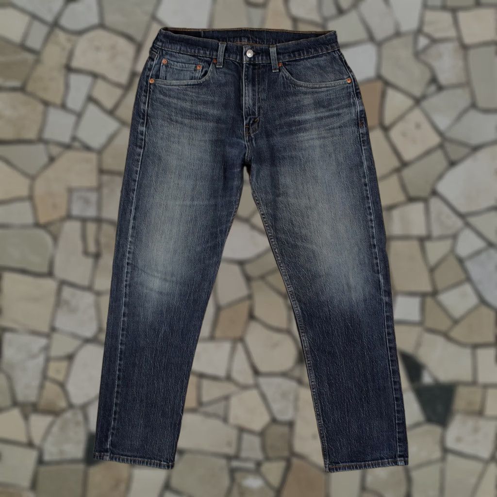 Denime VINTAGE Levis 505 Jeans 31x30 Blue Regular Straight Stonewash Red Tab Denim Jeans 5-Pocket Mens Size US 31 - 1 Thumbnail