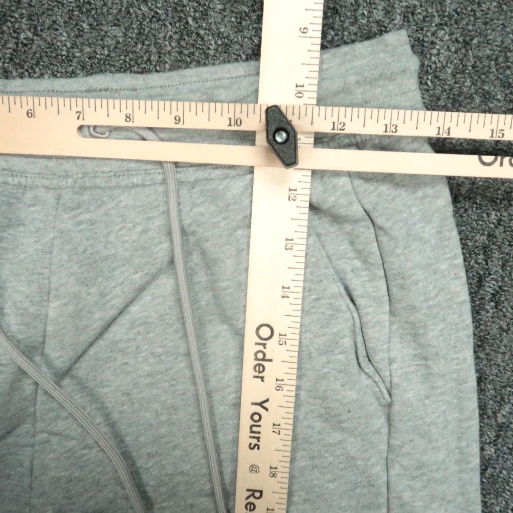 Nike Nike Pants Mens Small Gray Sportswear Swoosh Fleece Joggers Size US 29 - 6 Thumbnail