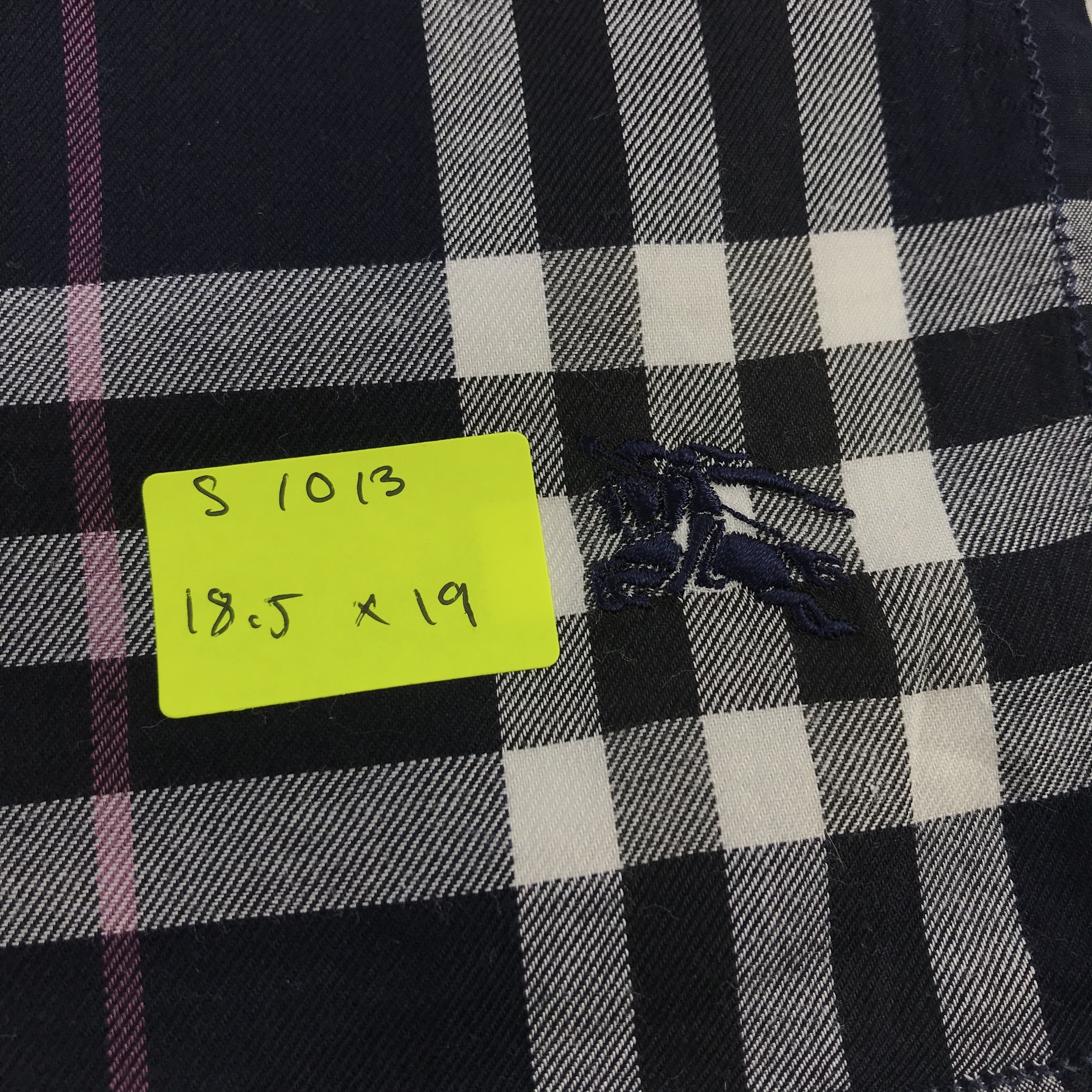 Burberry × Vintage Burberry Bandana / Handkerchief / Neckerchief - S1013 Size ONE SIZE - 5 Thumbnail