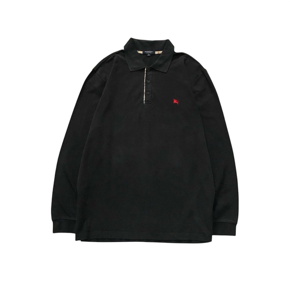 Burberry × Vintage Vintage 90s Burberry London Rugby Polos Size US M / EU 48-50 / 2 - 1 Thumbnail