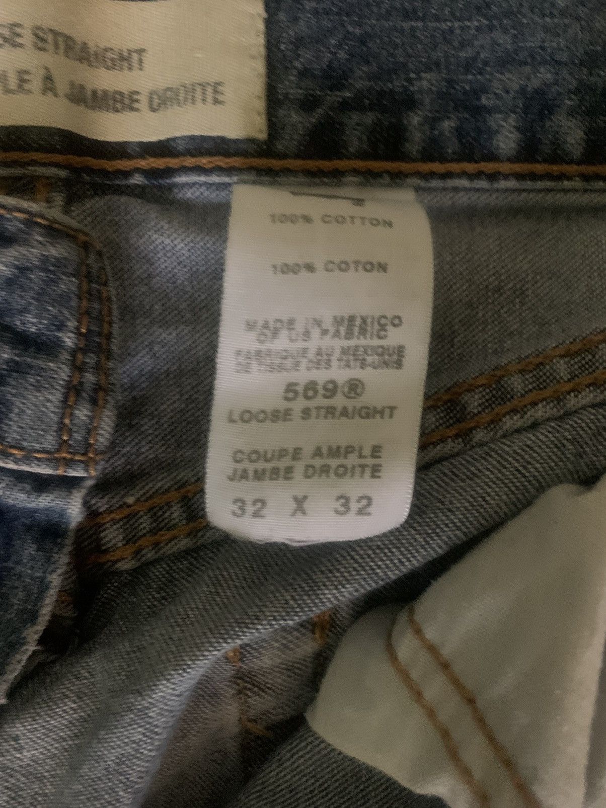 Levi's Vintage Clothing Levi 569 medium wash Size US 32 / EU 48 - 5 Thumbnail