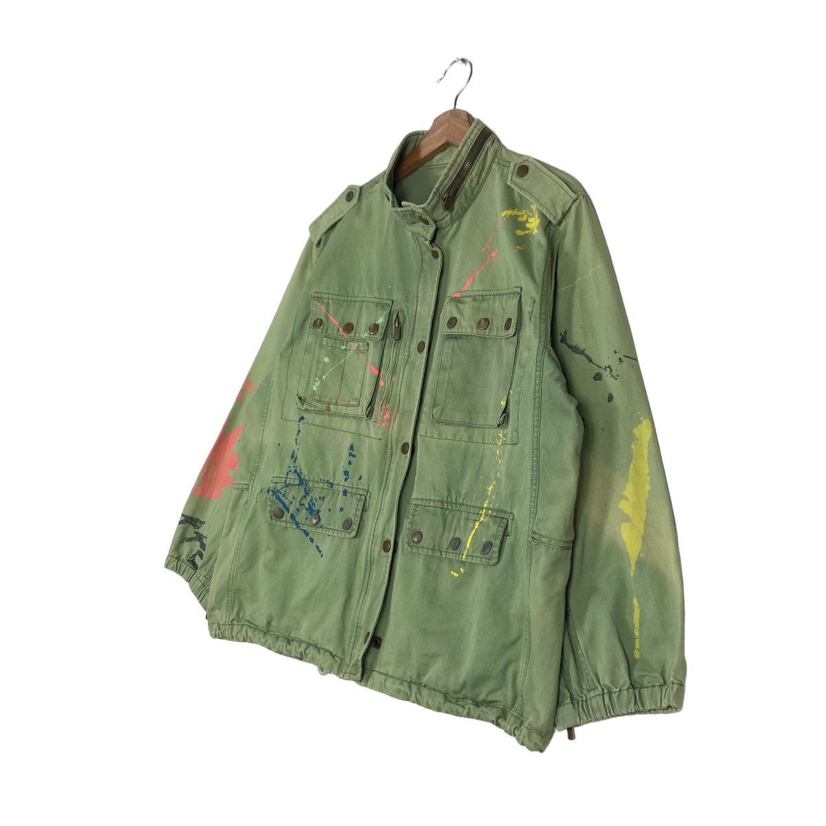 Hysteric Glamour 🔥Very Rare Hunting Multi Pocket Inspector Jacket Big Logo Size US S / EU 44-46 / 1 - 5 Thumbnail