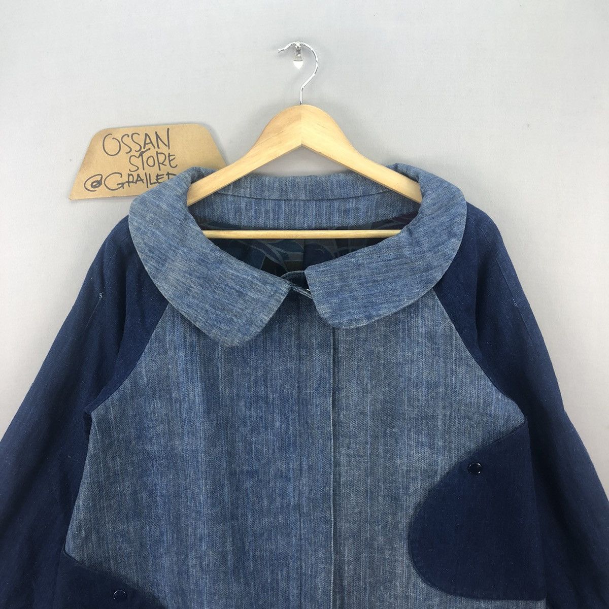 Japanese Brand Vintage Rework Custom Denim Zipper Jacket Size US M / EU 48-50 / 2 - 4 Thumbnail