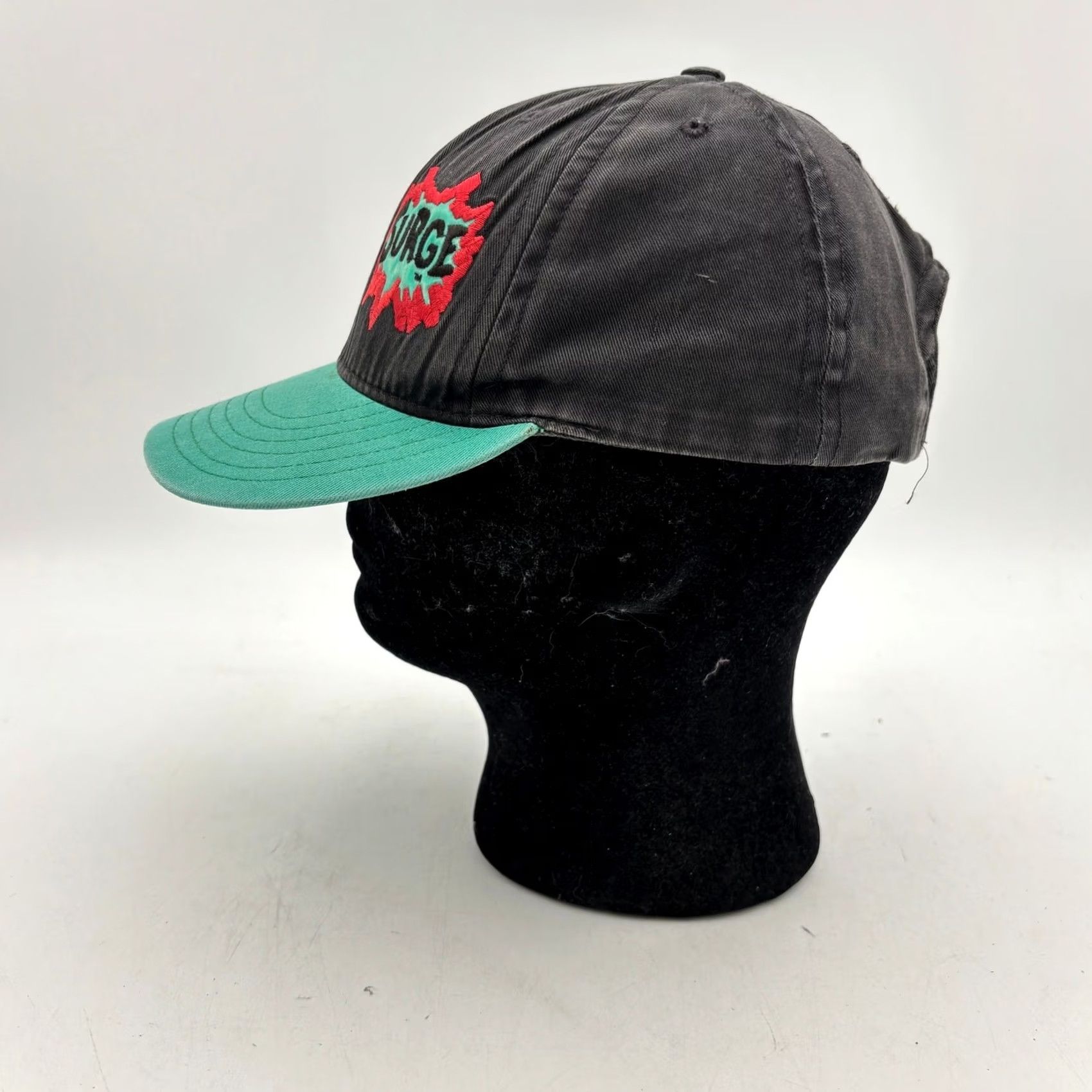 Vintage VINTAGE Surge Soda Baseball Cap Snapback Adjustable 90s Y2K Promo Mens Size ONE SIZE - 5 Thumbnail