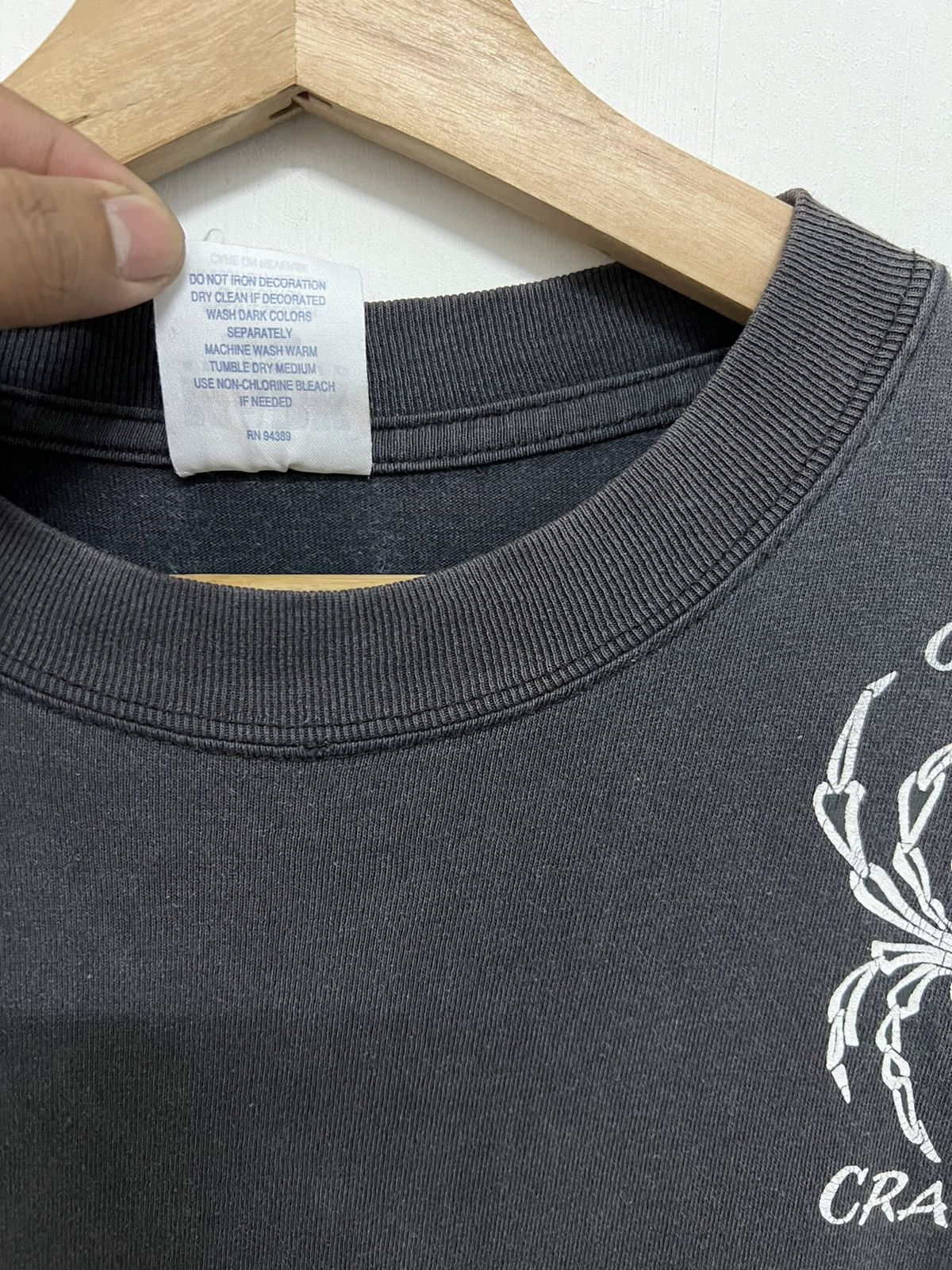 Band Tees Vintage 90s Henry Rollins Search & Destroy Tattoo Tee Size US M / EU 48-50 / 2 - 4 Thumbnail