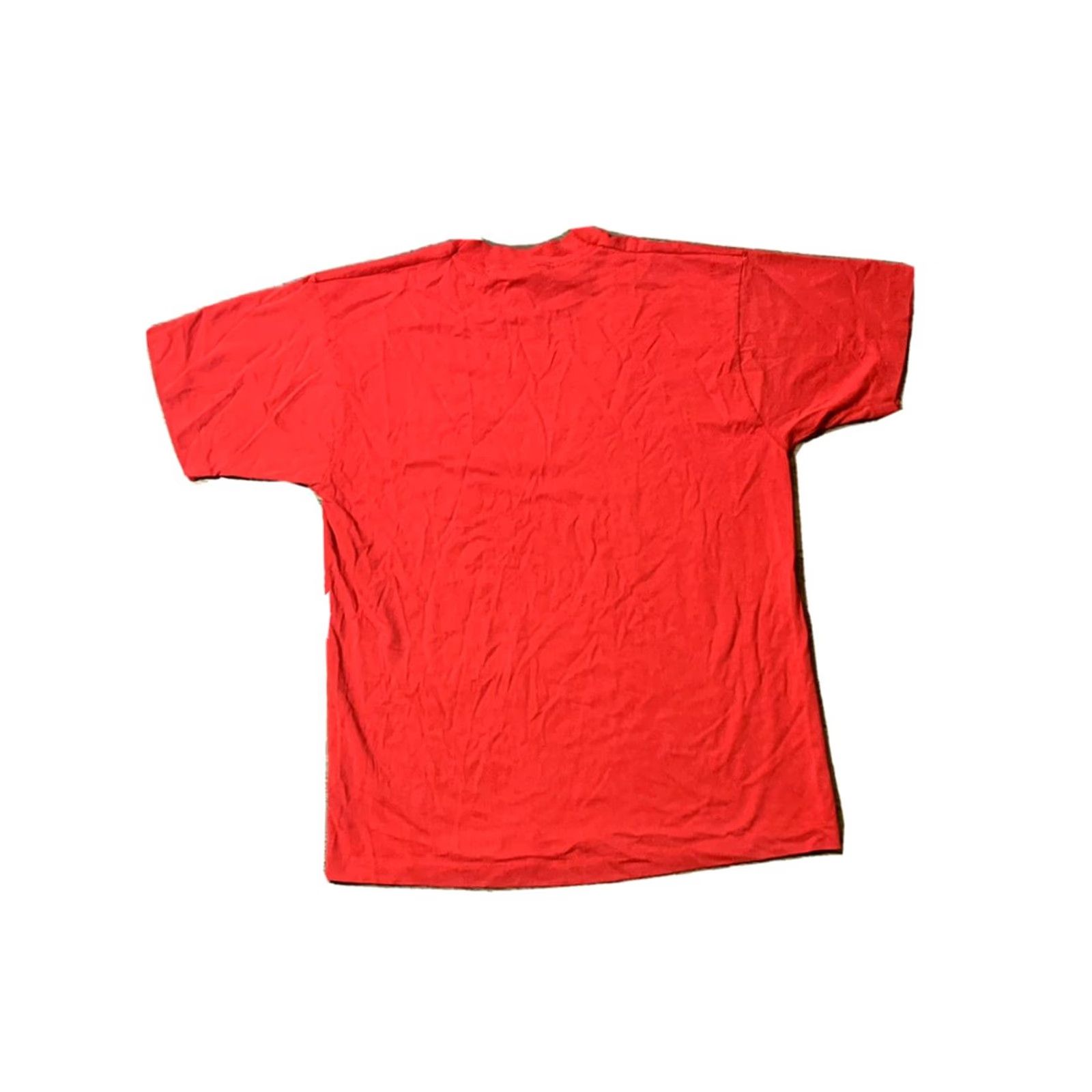 Vintage VINTAGE 90s California Style US Beverly Hills Fashion T Shirt Adult Large Red Unisex Size US L / EU 52-54 / 3 - 4 Thumbnail