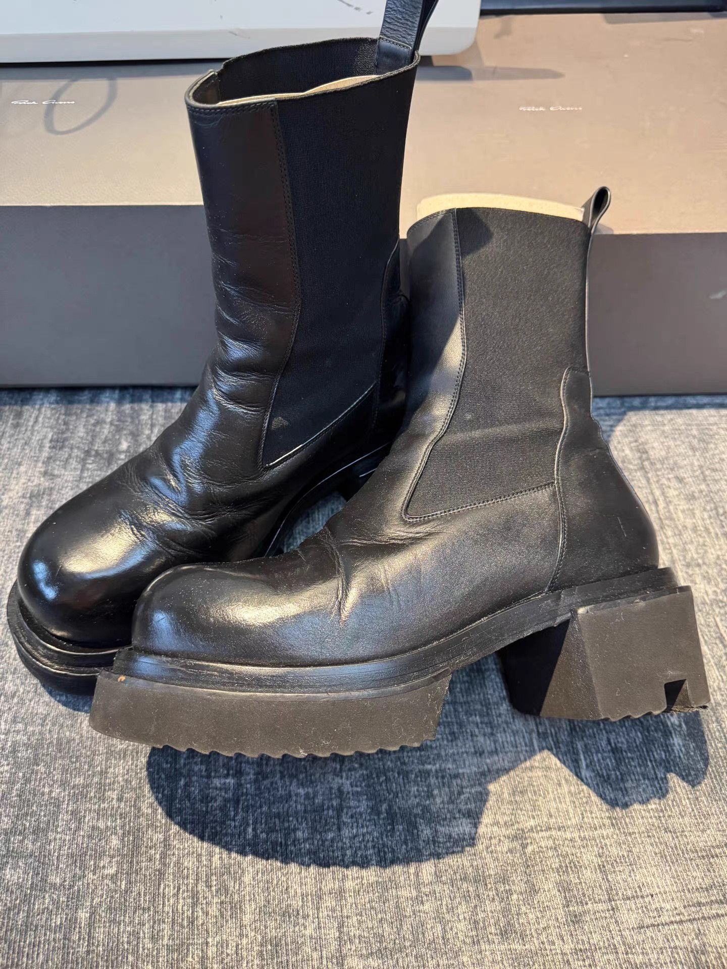 Rick Owens RICK OWENS - Beatle Turbo Cyclops Black | Grailed