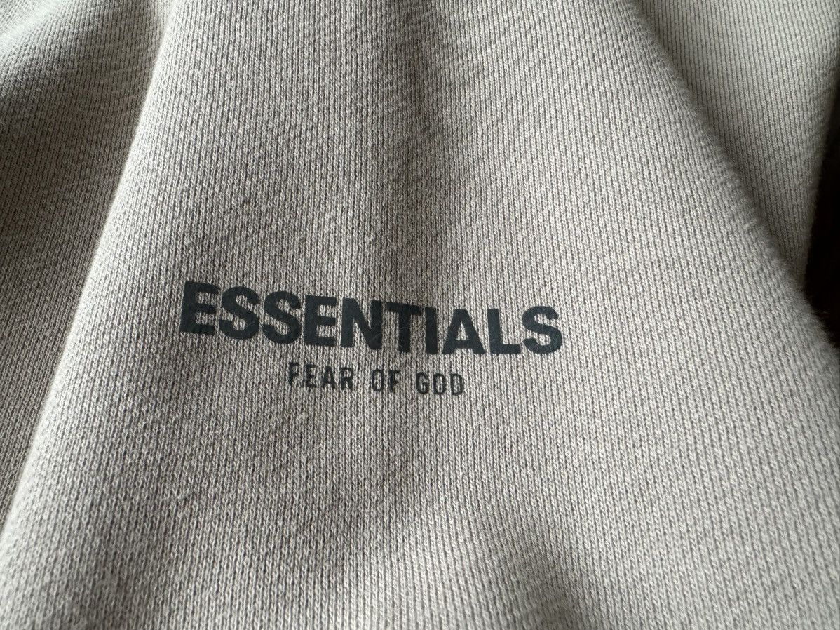 Essentials × FOG × Fear of God XL 3M Pull-Over Mockneck String Sweatshirt Wood Cement Gray Size US XL / EU 56 / 4 - 10 Thumbnail