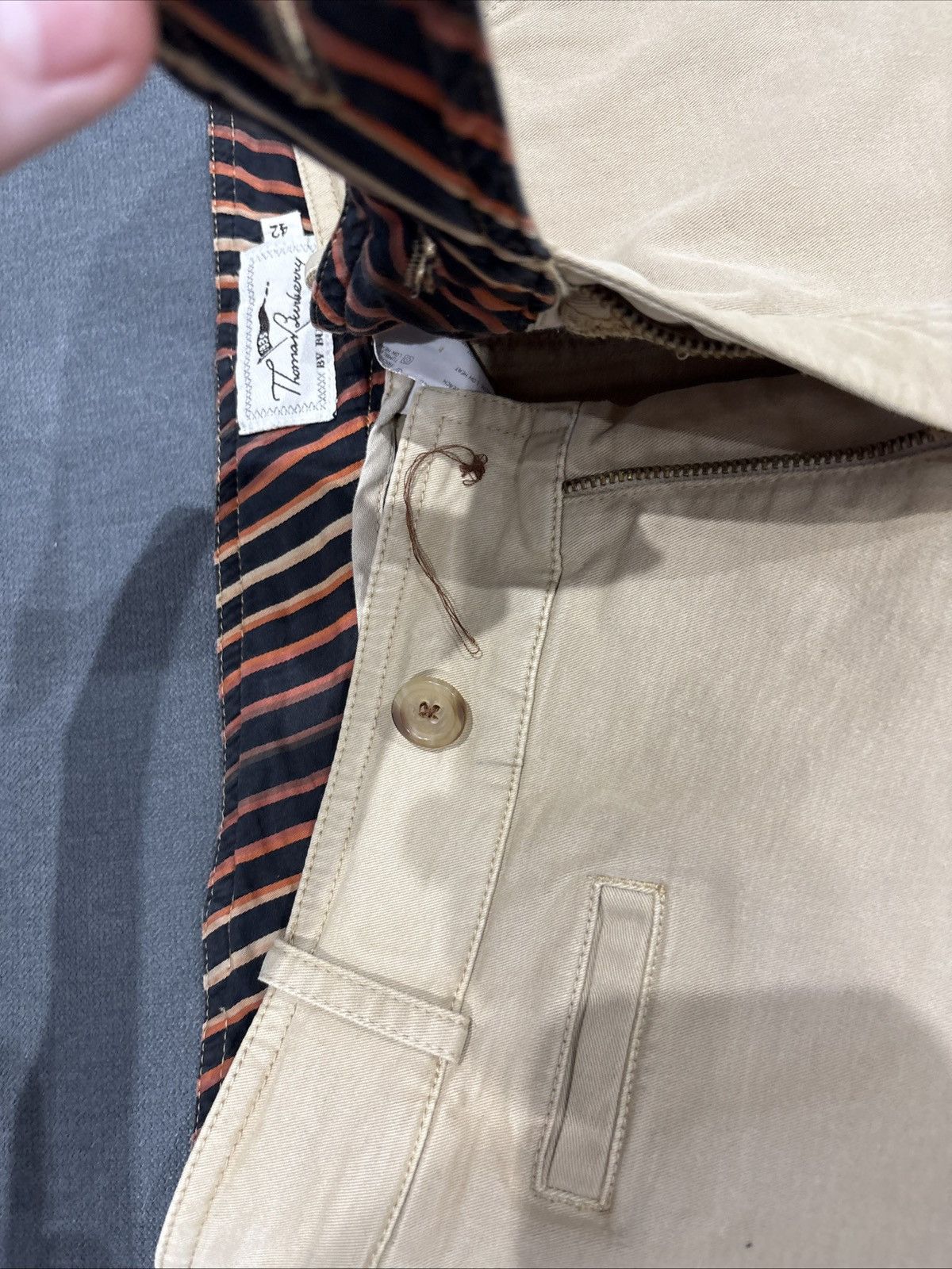 Burberry Beige Burberry chinos Size US 42 / EU 58 - 3 Thumbnail
