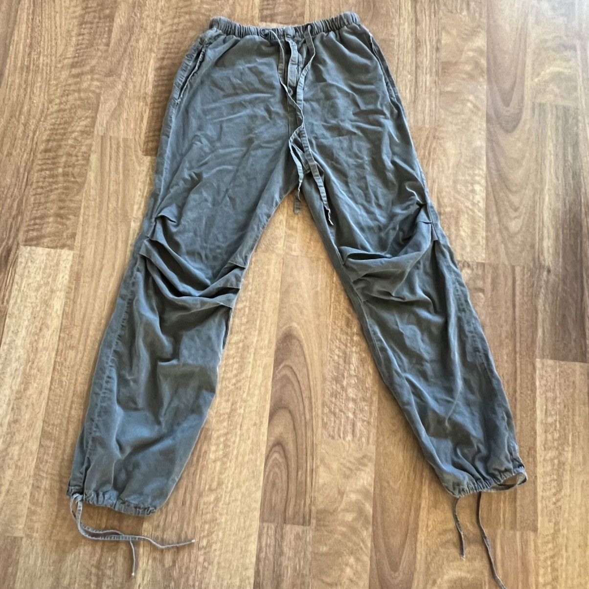 NSF NSF Ronnie Parachute Pants Pigment Cargo Green S Made in USA Size 26" / US 2 / IT 38 - 5 Thumbnail