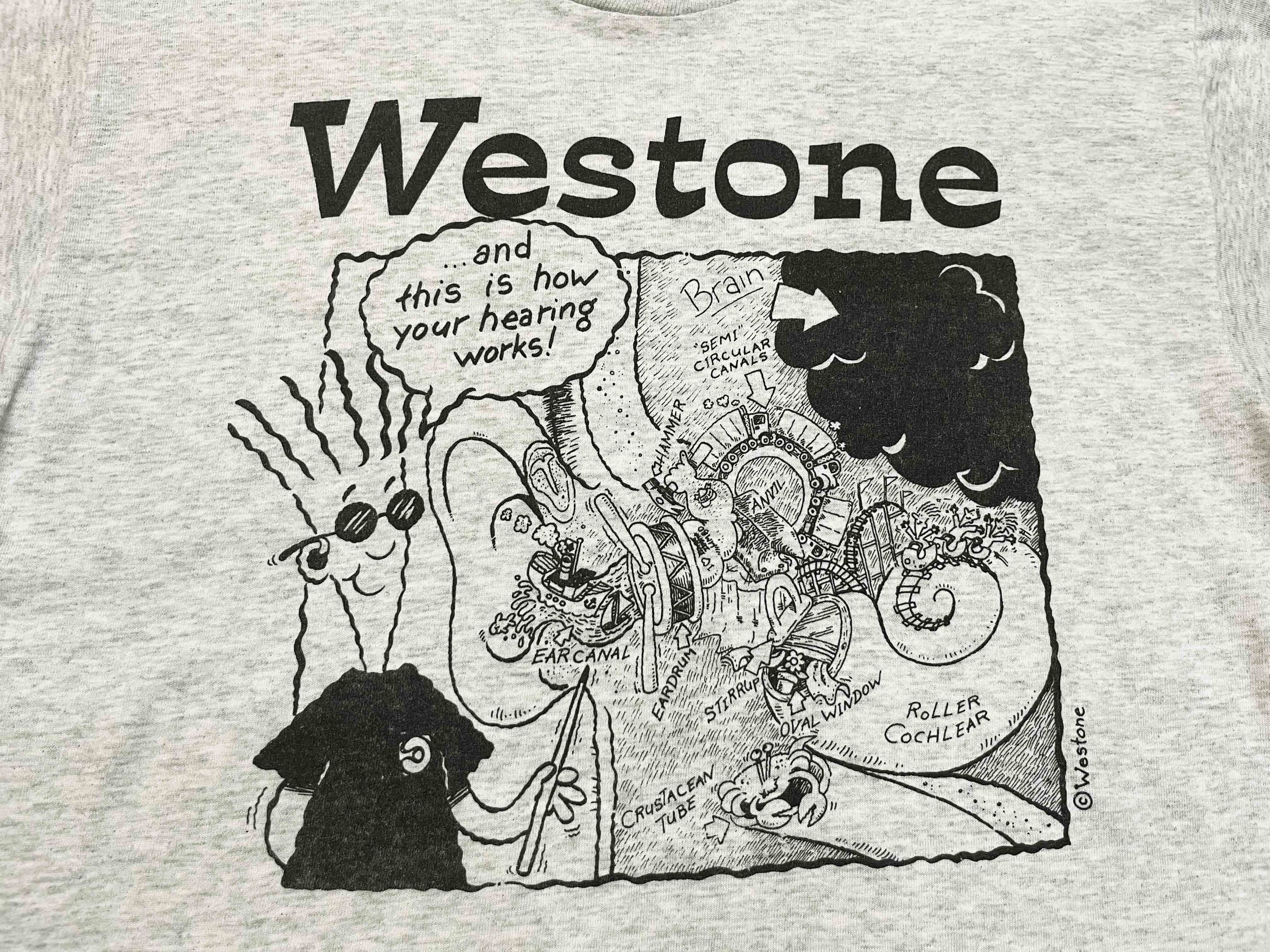 Fruit Of The Loom Vintage Fruit of the Loom Westone T-Shirt Size US M / EU 48-50 / 2 - 2 Thumbnail