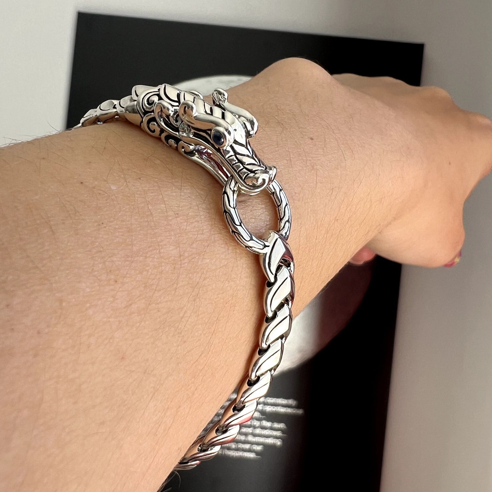 John Hardy John Hardy Naga DragonBracelet Sterling Silver 7mm unisex Size ONE SIZE - 4 Thumbnail