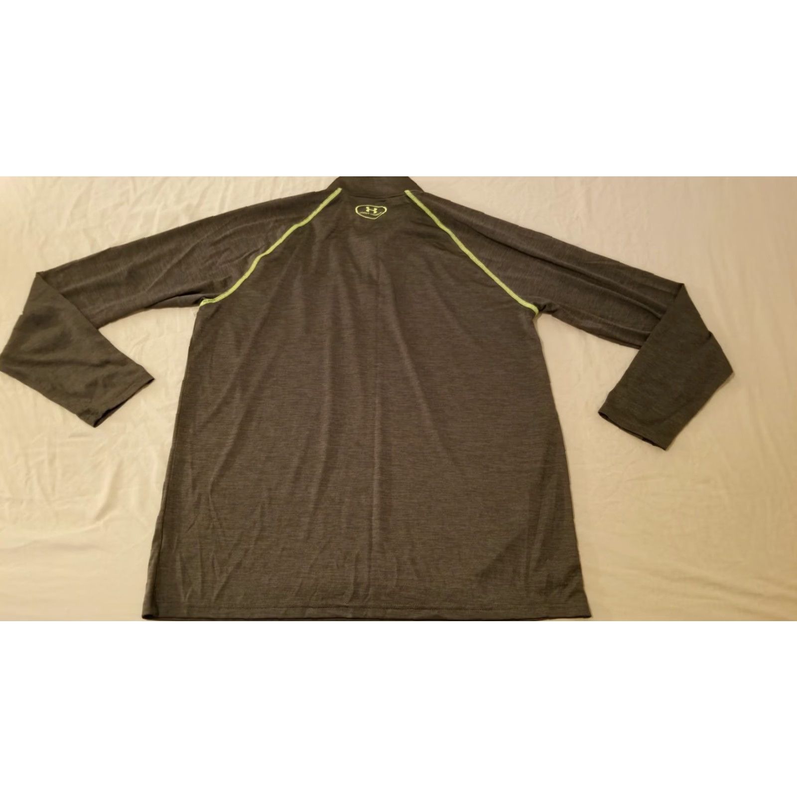 Under Armour **Under Armour Large Gray Half Zip T-Shirt Athletic** User: Under Armour Large Gray Half Zip T-Shirt Athletic Size US L / EU 52-54 / 3 - 4 Thumbnail