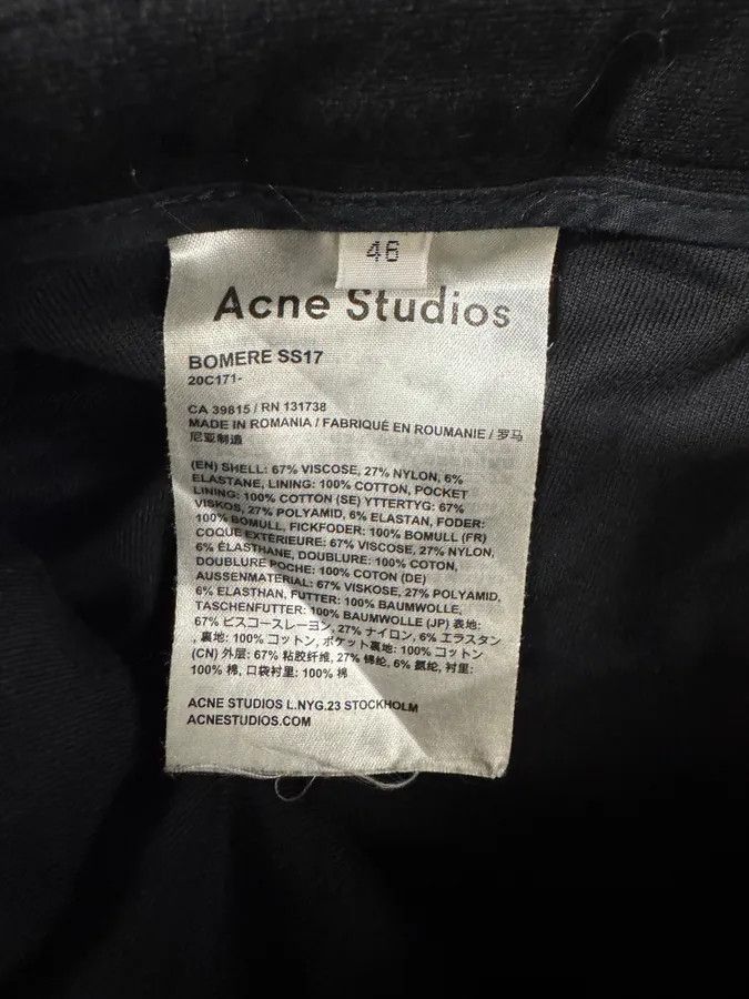 Acne Studios SS2017 Acne Studios Full Zips Black Cozy Pants Size US 30 / EU 46 - 5 Thumbnail