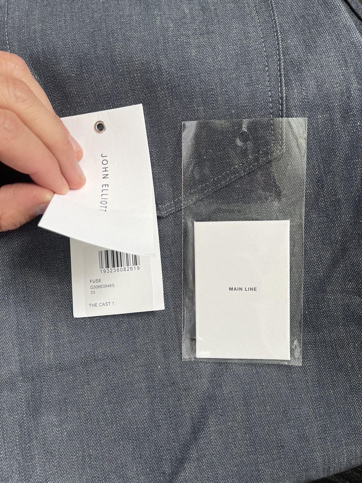 John Elliott John Elliot Slim Relaxed Jeans, The Cast 1 - Fuse - Size 33 Size US 33 - 11 Thumbnail