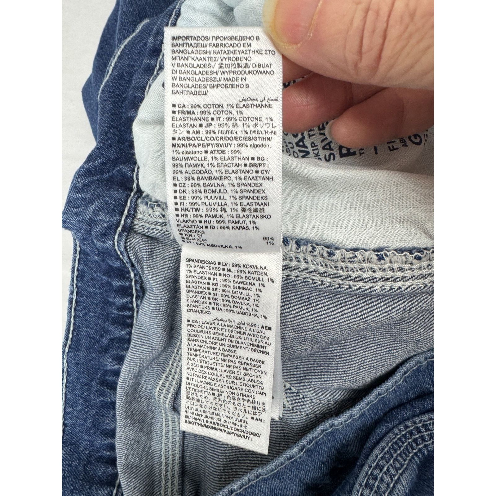Gap GAP Men's 90s Loose Carpenter Jeans Relaxed Y2K 33 * 34 Tall Size US 33 - 9 Thumbnail