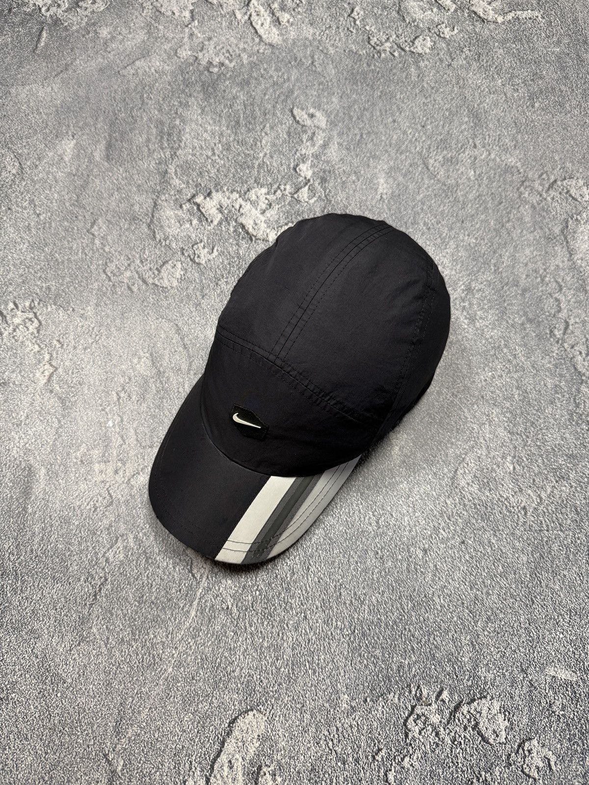 Nike Vintage Y2K Nike 5 Panel Nylon Cap Size ONE SIZE - 1 Thumbnail